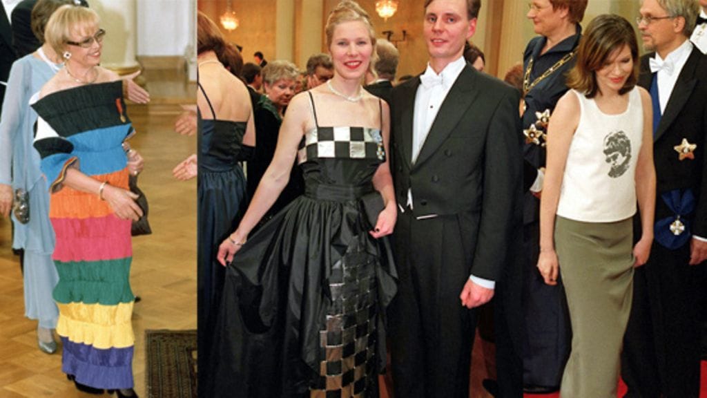 Kaija Aarikka, Marjo Matikainen ja Anni Sinnemäki (Lehtikuva)