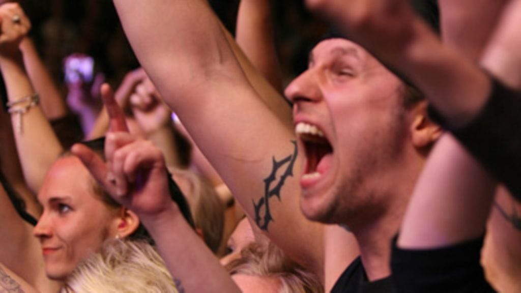 Kiss-faneja Helsingissä 27.5.08. Kuva: Tomi Natri.