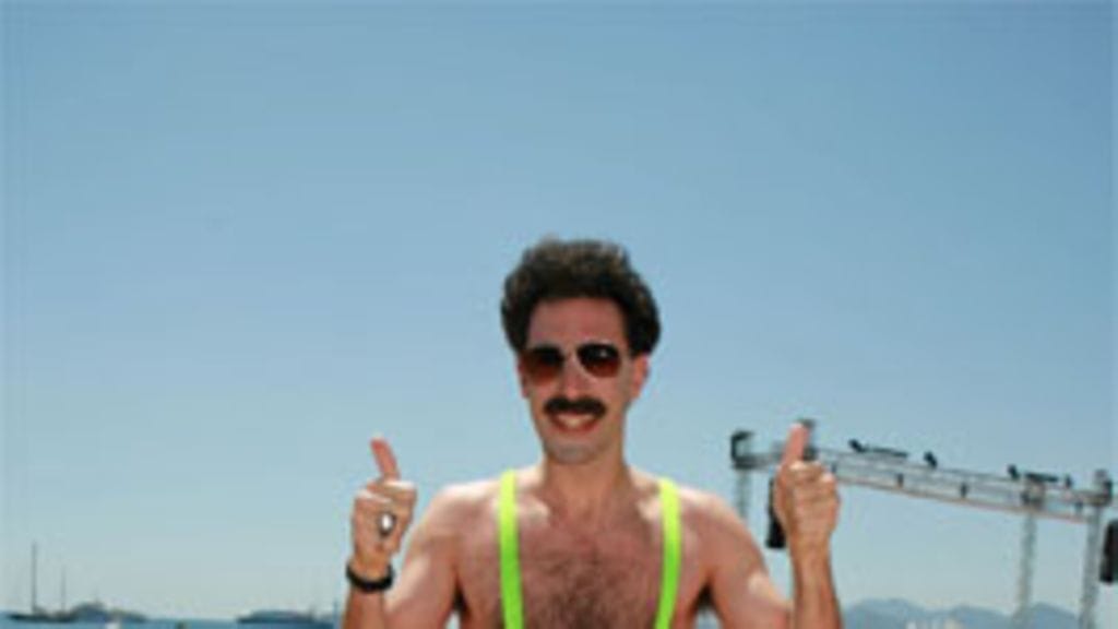 Borat uimapuvussaan. Kuva: Twentieth Century Fox.