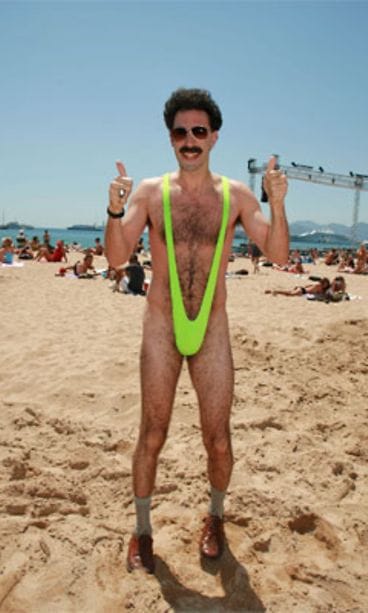 Borat uimapuvussaan. Kuva: Twentieth Century Fox.