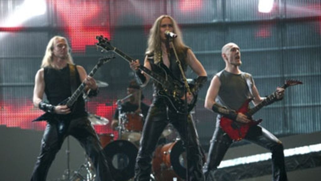 Teräsbetoni otti viisulavan haltuunsa (photo by Indrek Galetin/www.eurovision.tv)