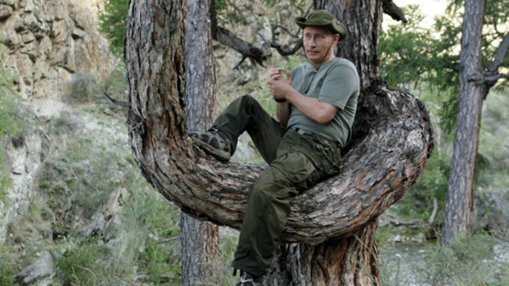 Vladimir Putin Siperiassa (EPA)