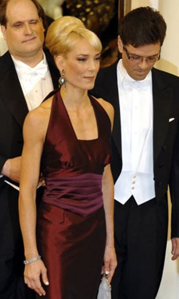 Tanssija Minna Tervamäki Linnan juhlissa 2008. (Kuva: Sari Gustafsson/Lehtikuva)