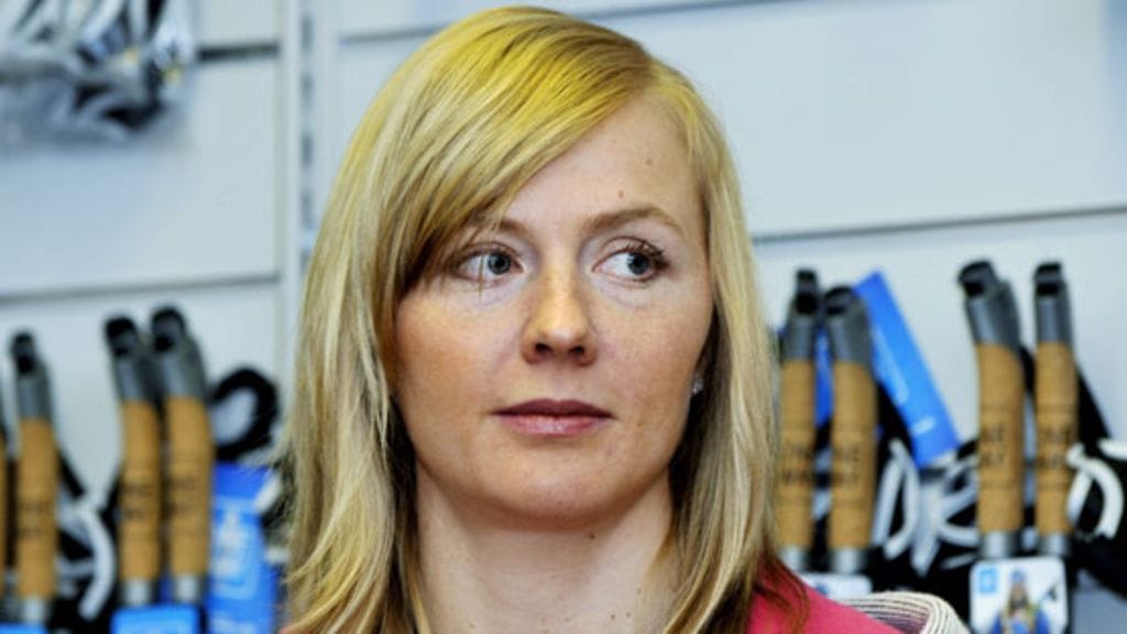 Hiihtäjä Virpi Kuitunen. (Kuva: Matti Björkman/Lehtikuva)