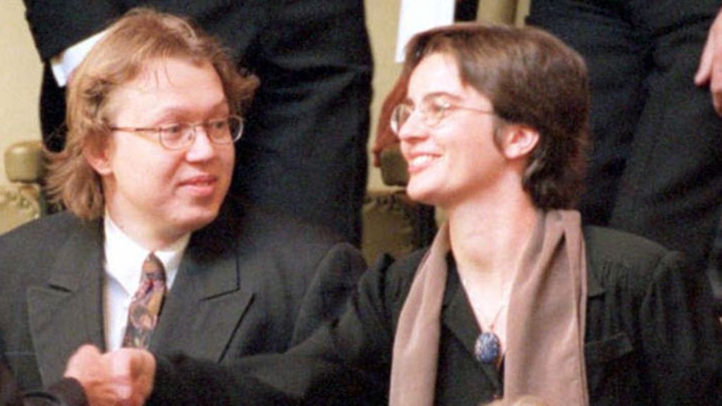 Marko Ahtisaari ja Nathalie Silvestre (Kuva: Matti Bjrökman/Lehtikuva)