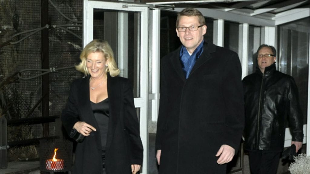 Sirkka Mertala ja Matti Vanhanen (Lehtikuva)