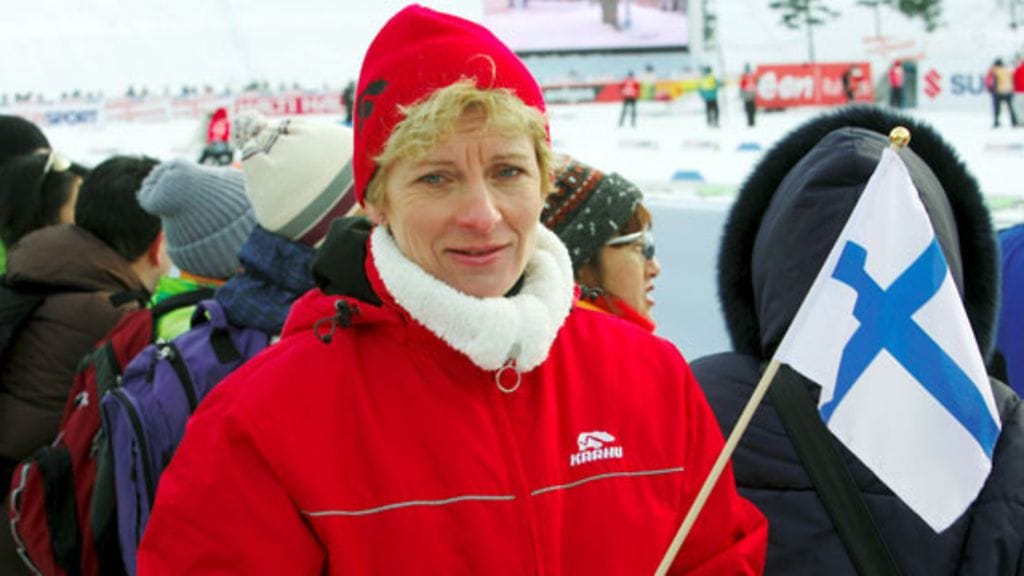 Ex-hiihtäjä Marja-Liisa Kirvesniemi (Kuva: Timo Jaakonaho/Lehtikuva)