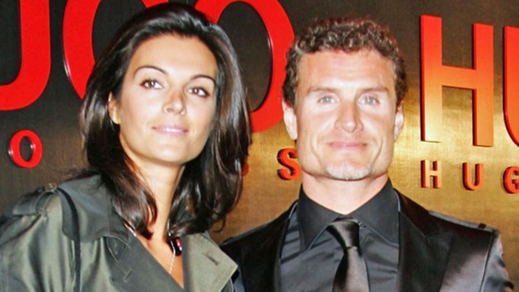 Karen Minier ja David Coulthard (Getty)