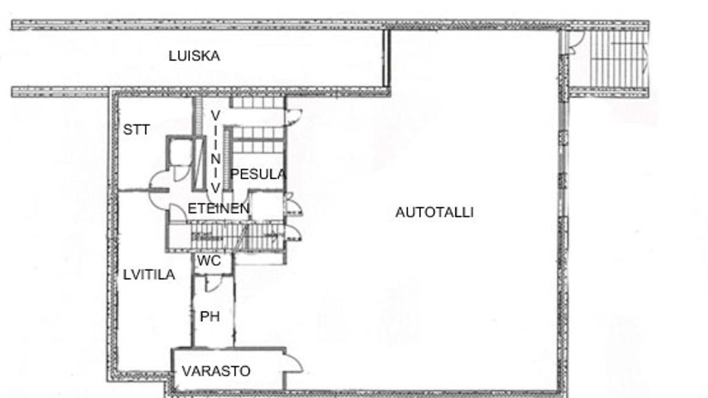 Kimi Räikkösen asunnon pohjakuva.