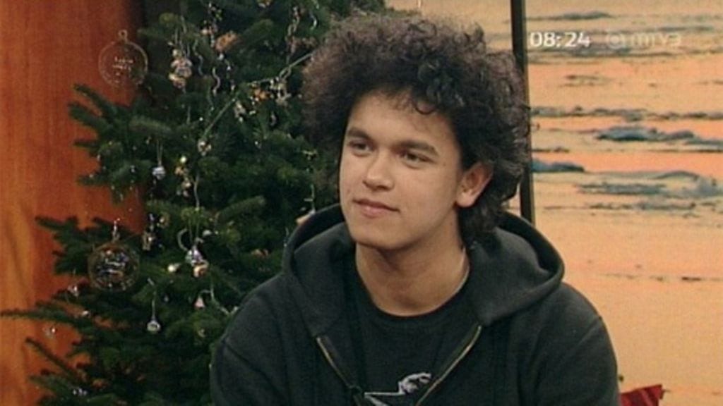 Pete Parkkonen Huomenta Suomessa 8.12.2008. Kuva: MTV Oy.