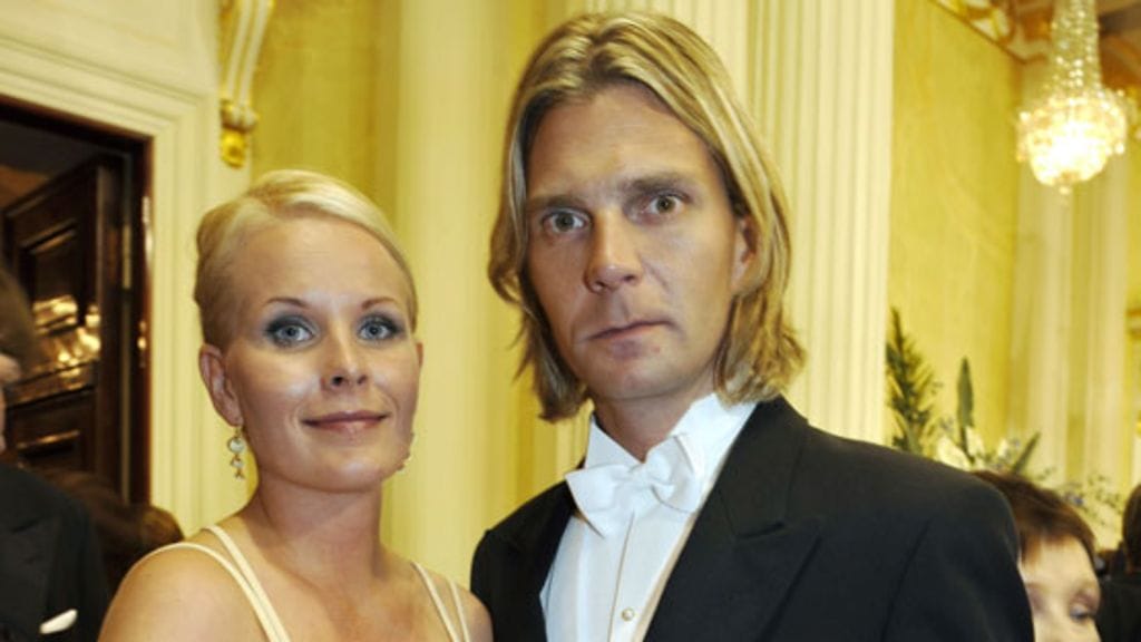Janne ja Tiia Ahonen Linnan juhlissa 2008. (Kuva: Sari Gustafsson/Lehtikuva)