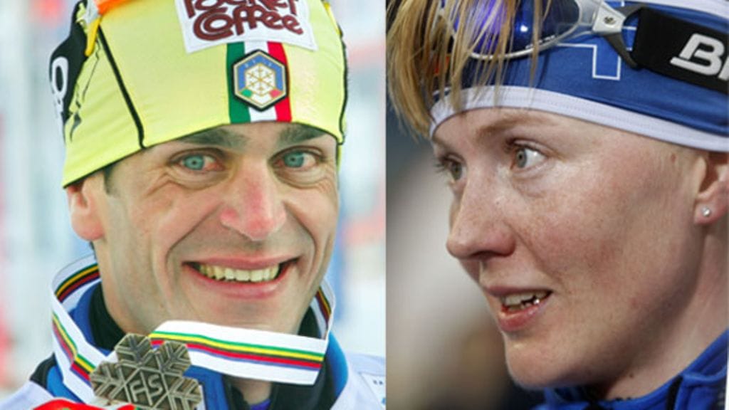 Pietro Piller Cottrer ja Virpi Kuitunen (Kuvat: Lehtikuva)