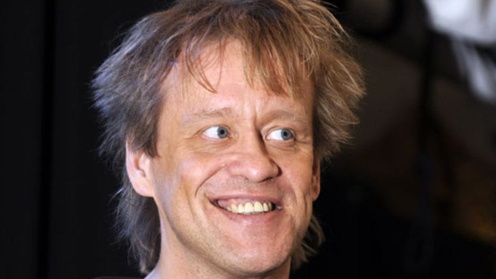 Martti Syrjä riehaantui kuvauksissa. Kuva: Lehtikuva.