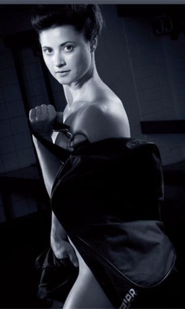 Jenni Hiirikoski voitti Vancouverin olympialaisissa pronssia. (Kuva: Tiina Puputti)