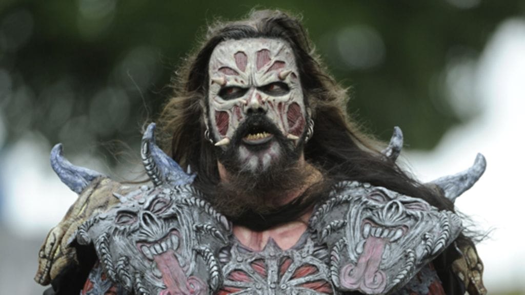 Lordin laulaja Mr. Lordi eli Tomi Putaansuu. (Kuva: Sari Gustafsson/Lehtikuva)