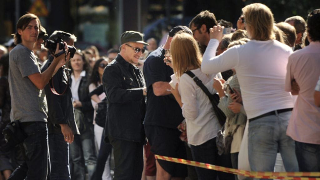 U2 jakoi nimmareita Helsingisssä. (Kuva: Lehtikuva)