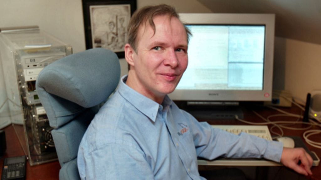 Michael "Monty" Widenius kuvattuna vuonna 2004.