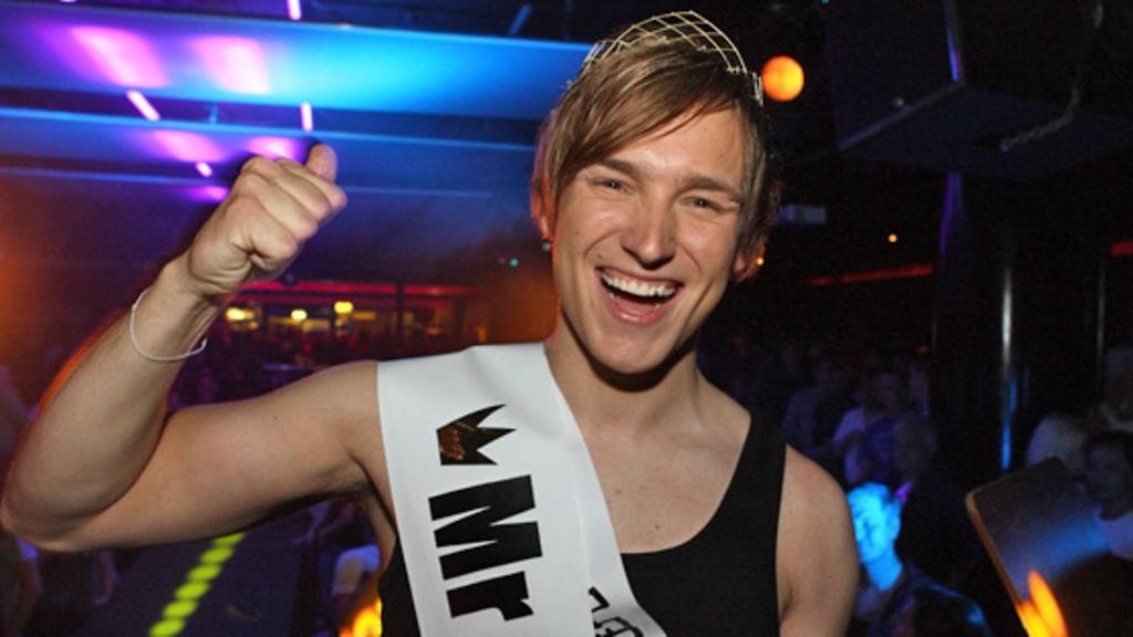 Kenneth Liukkonen on Mr. Gay Finland. Kuva: STT-Lehtikuva.