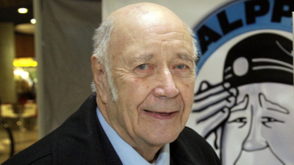 Liikennevalistaja Ensio Itkonen. (Kuva: Lehtikuva)