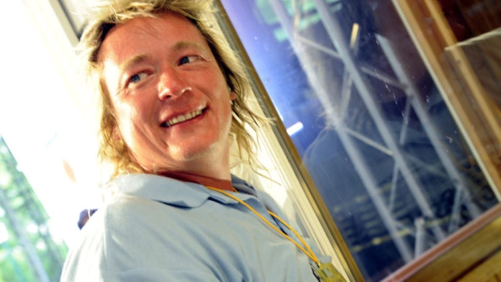 Kilpasaunoja Timo Kaukonen. (Kuva: Sari Gustafsson/Lehtikuva)