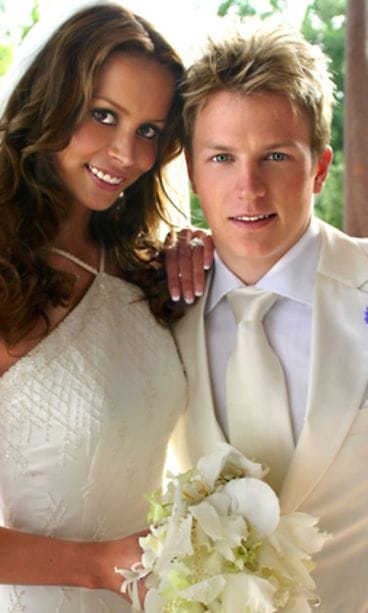 Kimi ja Jenni avioituivat vuonna 2004. (Kuva:EPA)