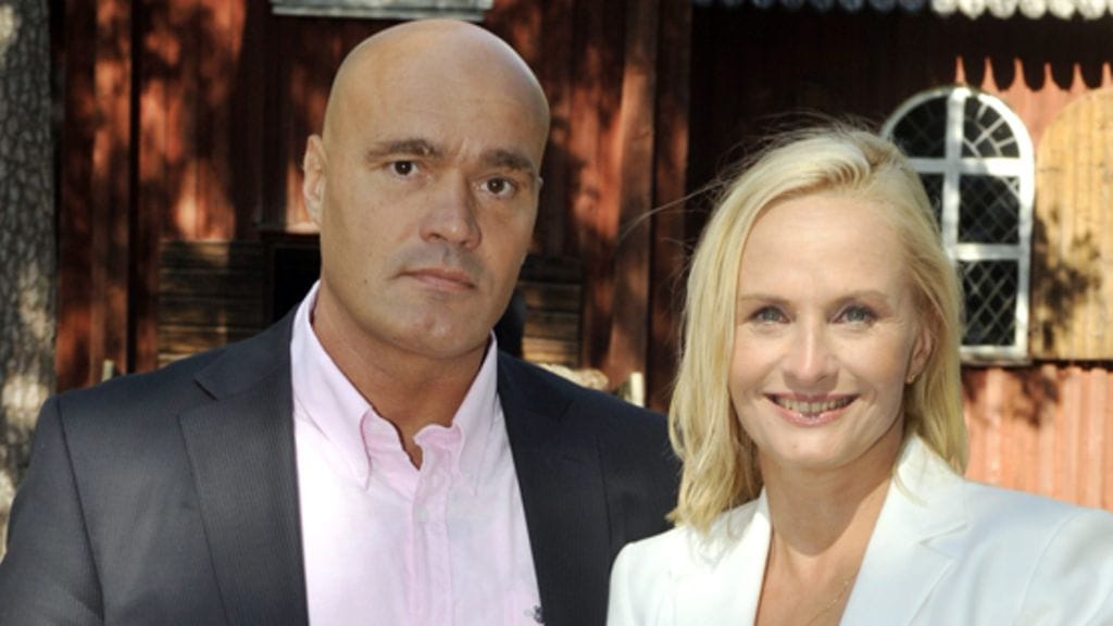 Ex-nyrkkeilijä Jukka Järvinen ja Sara Paavolainen. (Kuva: Jussi Nukari/Lehtikuva)