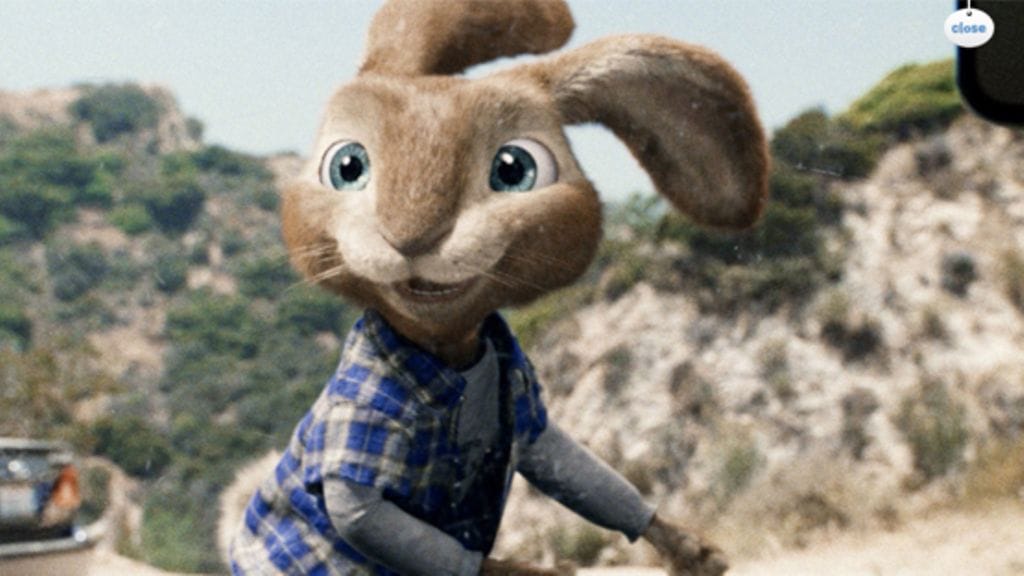 Antti Tuisku antaa äänensä Easter Bunnylle eli EB:lle.