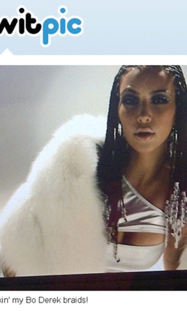 Kim Kardashian yllätti uudella hiustyylillään.