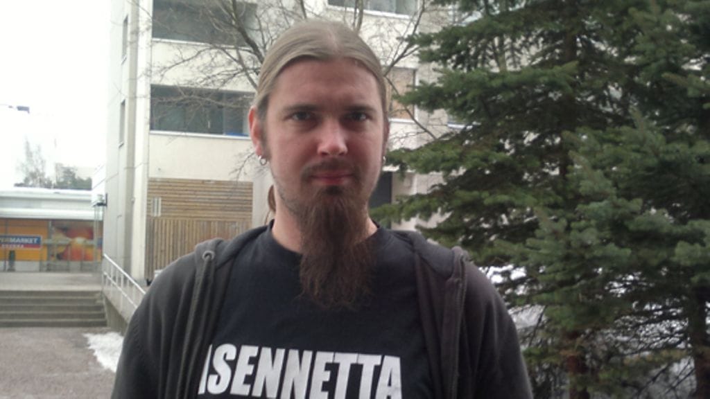 Kristian Meurmanin kasvoja koristaa tällä hetkellä komea parta.