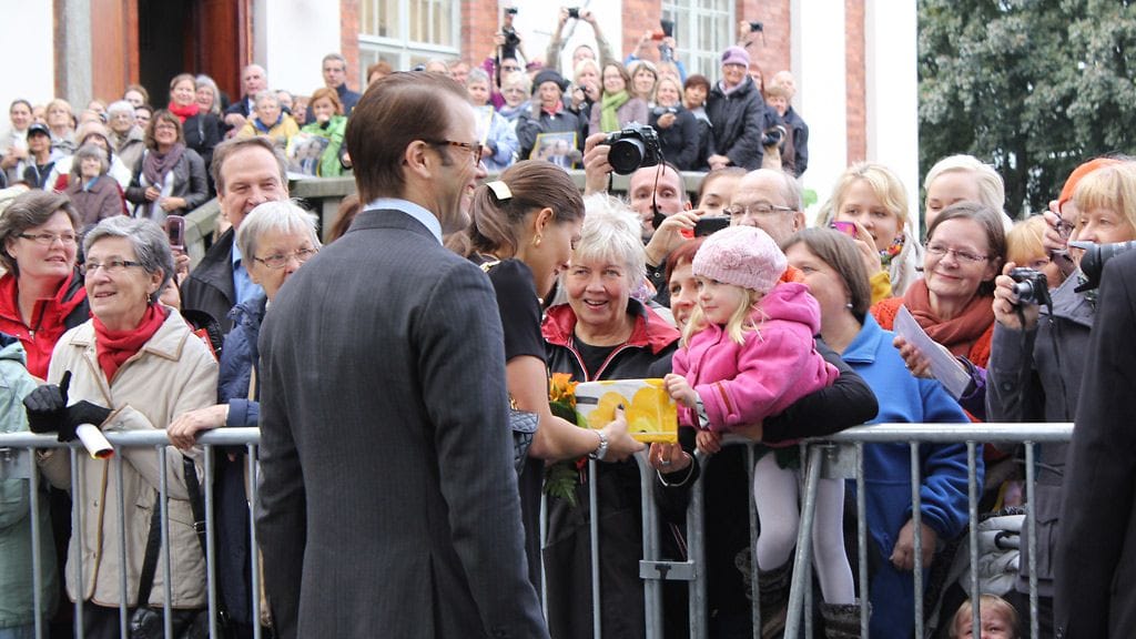 Prinsessa Victoria ja prinssi Daniel Vähätorilla.