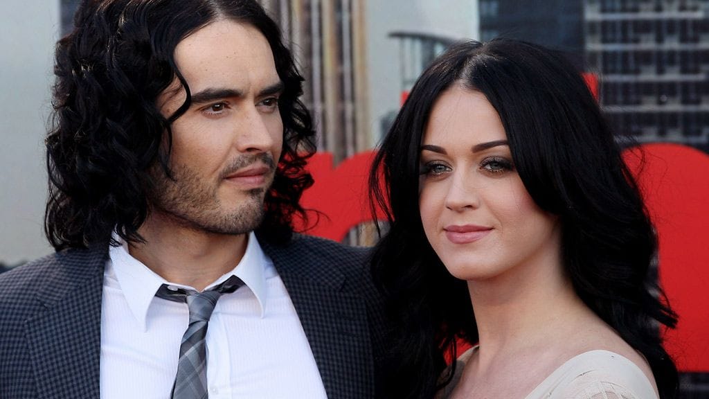 Russell Brand ja Katy Perry silloin, kun kaikki oli vielä hyvin.