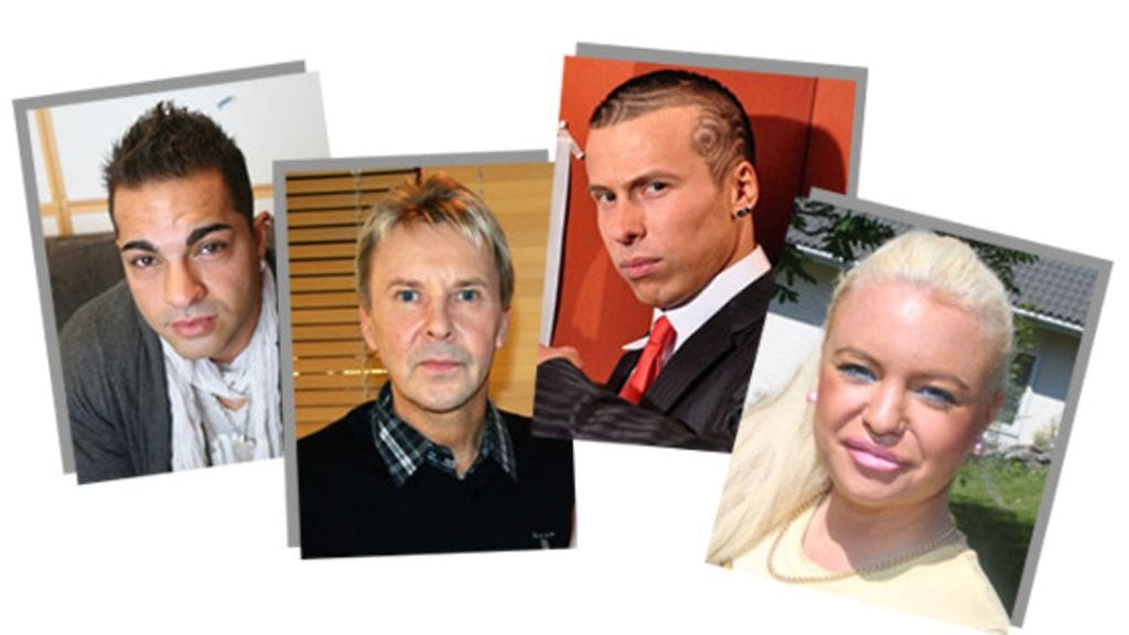 Pezhman Ahmadi, Matti Nykänen, Antti Kurhinen ja Johanna Tukiainen joutuvat kevään aikana oikeuteen.