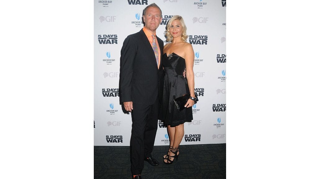 Renny Harlin ja vaimo Erika Marchino