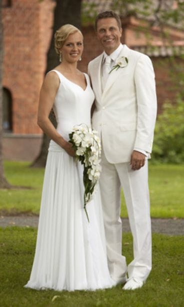 Virpi Kuitunen ja Jari Sarasvuo (Kuva: Aki Vapaakallio/Lehtikuva)