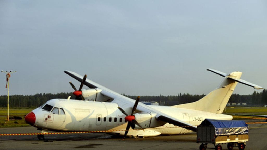 Iron Maidenin lentokone (Kuva: Lehtikuva)