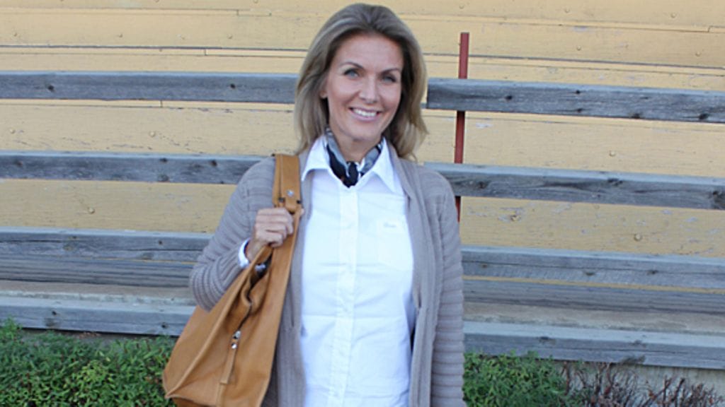 Tanja Karpela on koirien ystävä. (Kuva: MTV Oy)