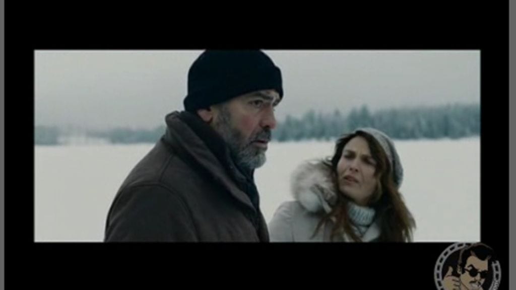 Irina Björklund näyttelee George Clooneyn tyttöystävää. (Kuva: JoBlo.com)