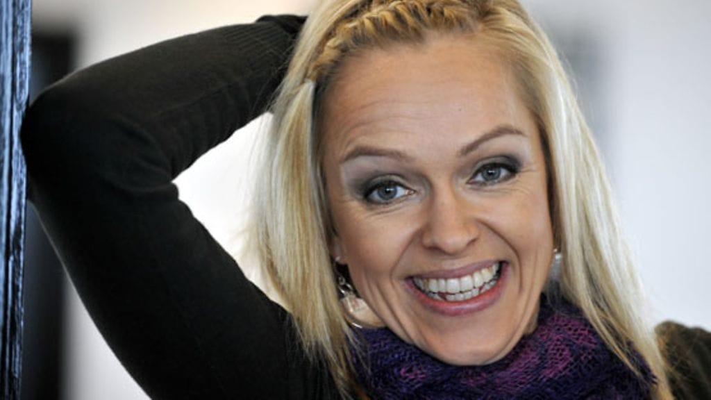 Näyttelijä Anu Sinisalo. (Kuva: Lehtikuva)