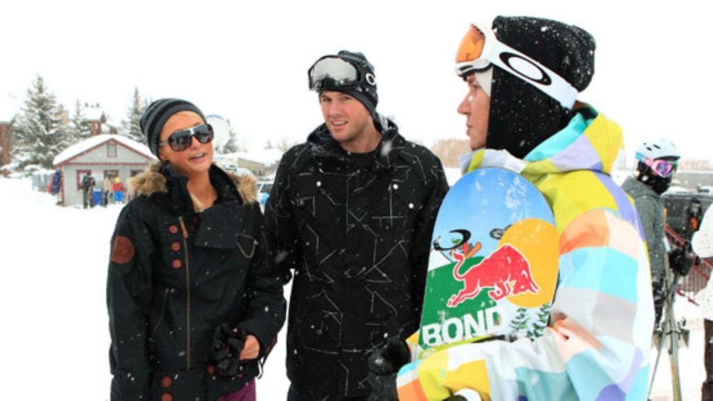 Paris Hilton, Doug Reinhardt ja Heikki Sorsa. (Kuva: Wireimage/All Over Press)