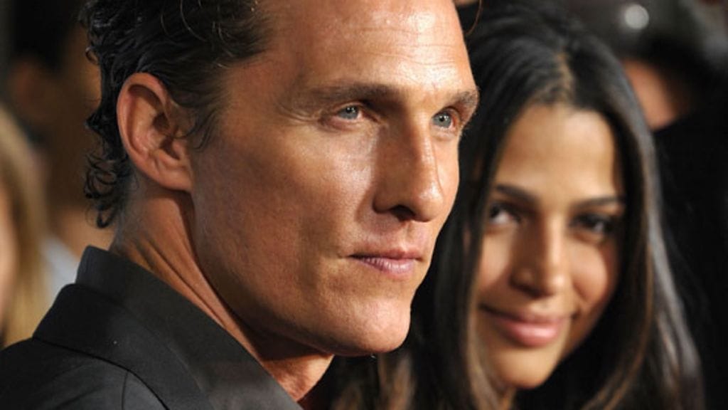 Matthew McConaughey ja Camilla Alves (Kuva: Getty Images)