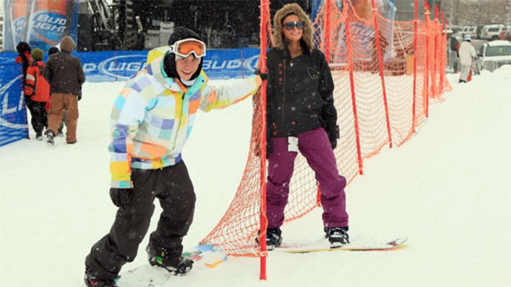 Heikki Sorsa ja Paris Hilton. (Kuva: Wireimage/All Over Press)