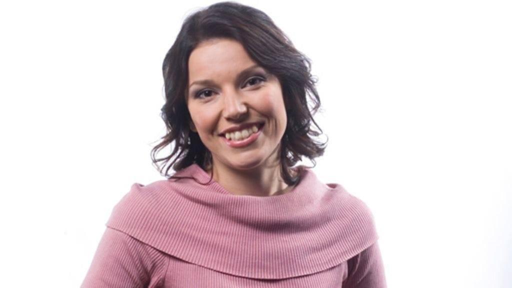 Liisa Rintaniemi jää torstaina äitiyslomalle. (Kuva: MTV Oy)