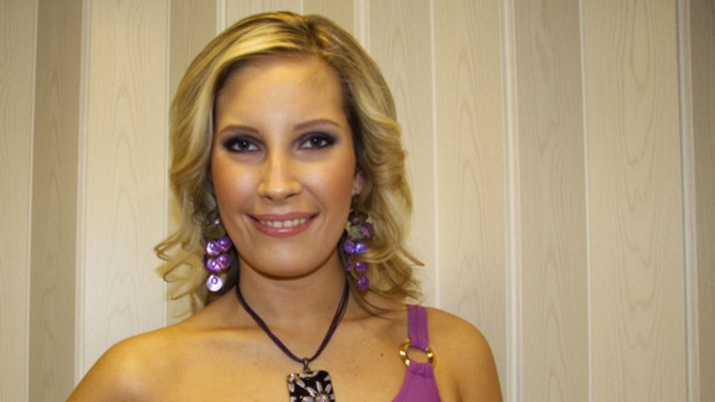 Miss Suomi 2010 -finalisti Ghis Granlund