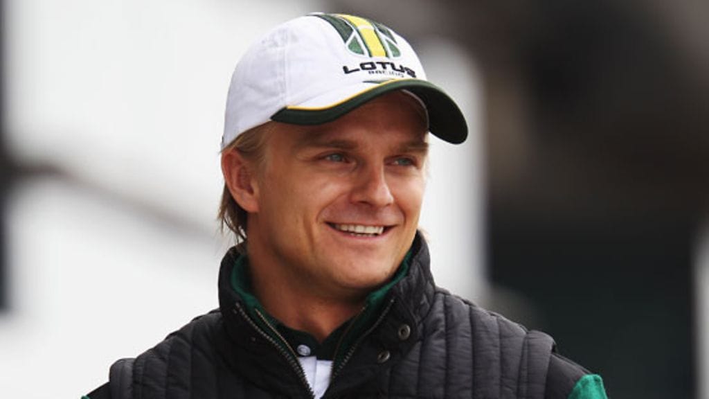 Lotus-kuski Heikki Kovalaisella on hyvä suhde Seppo-isäänsä. (Kuva: Getty/All Over Press)