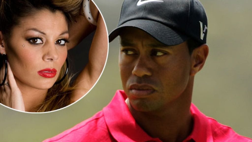 Tiger Woods ja Jaimee Grubbs (Kuva: Getty Images)
