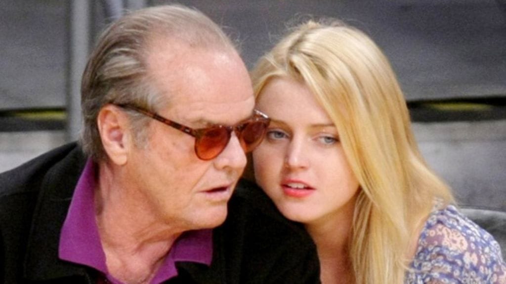 Jack Nicholson Lorraine-tyttärensä kanssa. Kuva: AOP/Getty.