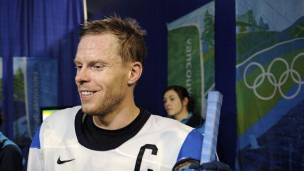 Saku Koivu on jääkiekkomaajoukkueen kapteeni. (Kuva: Martti Kainulainen/Lehtikuva)