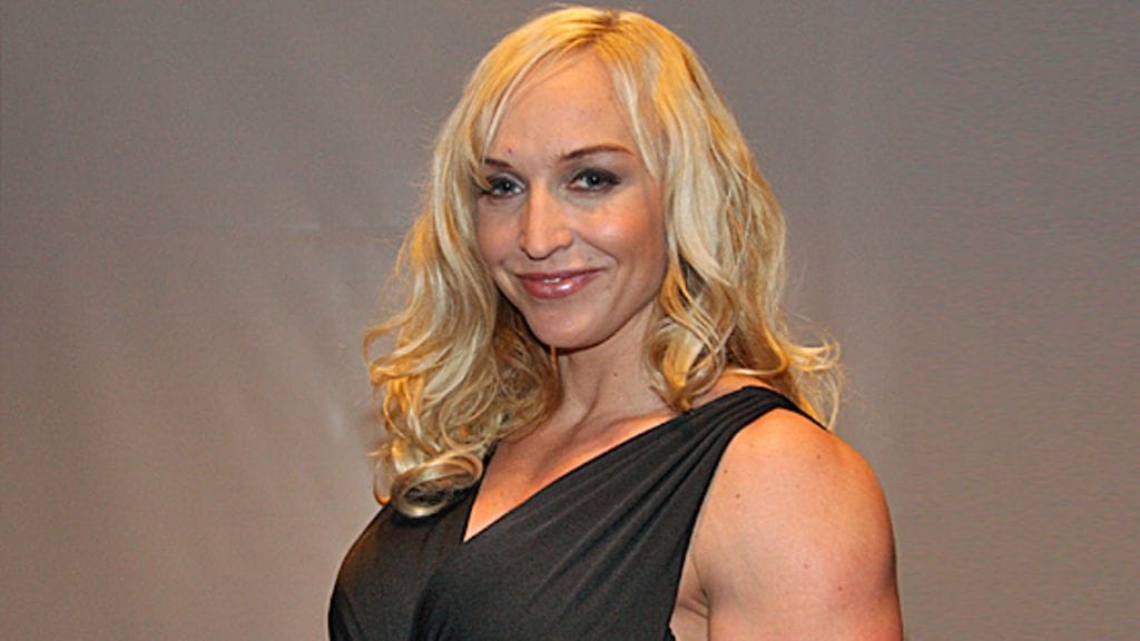 Jutta Gustafsberg osallistui body fitness -kilpailuun. (Kuva: MTV Oy)