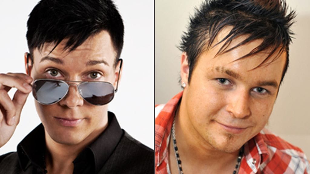 Paul Puolakka ja Toni Haste ryhtyvät juontajiksi. (Kuvat: MTV Oy, Lehtikuva)