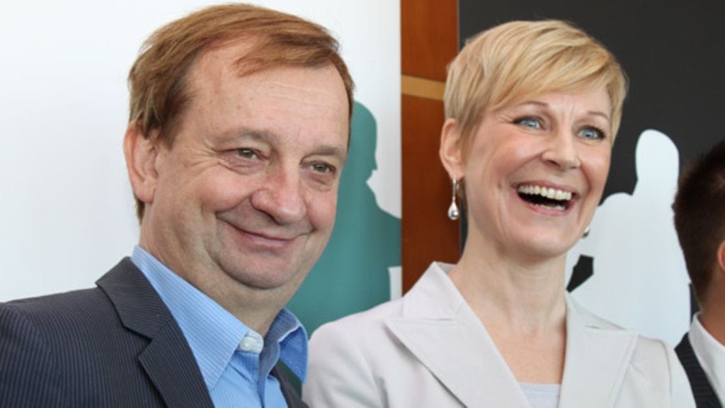 Hjallis Harkimo ja Leena Harkimo (Kuva: Mtv Oy)
